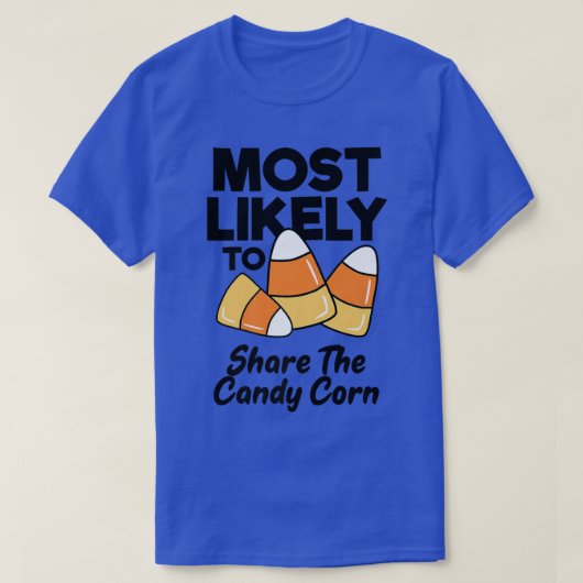 最も共有する可能性が高いキャンディーコーンキッズアダルトハ Tシャツ (デザイン正面)