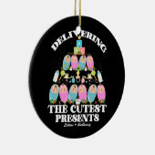 最も切磋琢磨するプレゼントの提供 セラミックオーナメント (右)