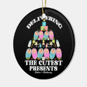 最も切磋琢磨するプレゼントの提供 セラミックオーナメント (左)