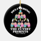 最も切磋琢磨するプレゼントの提供 セラミックオーナメント (裏面)