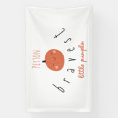 最も勇敢な小さなカボチャのバナー屋内標識 横断幕 (縦)