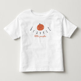 最も勇敢な小さなカボチャ トドラーTシャツ