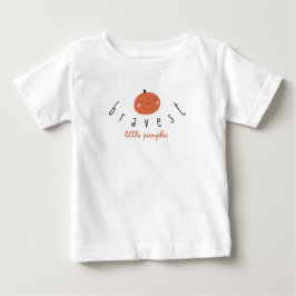 最も勇敢な小さなカボチャ ベビーTシャツ