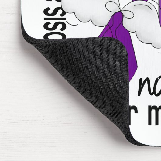 最も勇敢な英雄私は嚢胞性線維症を知っていました マウスパッド (コーナー)