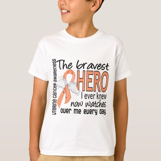 最も勇敢な英雄私は子宮の蟹座を知っていました Tシャツ (正面)