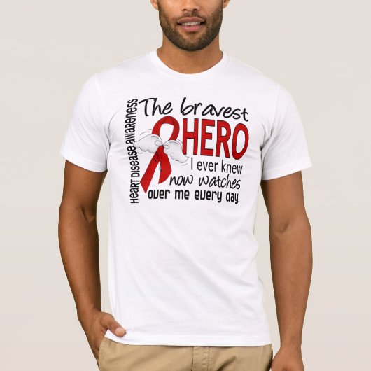 最も勇敢な英雄私は心臓病を知っていました Tシャツ (正面)