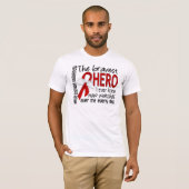 最も勇敢な英雄私は心臓病を知っていました Tシャツ (正面フル)