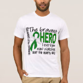 最も勇敢な英雄私は脳性麻痺を知っていました Tシャツ (正面)