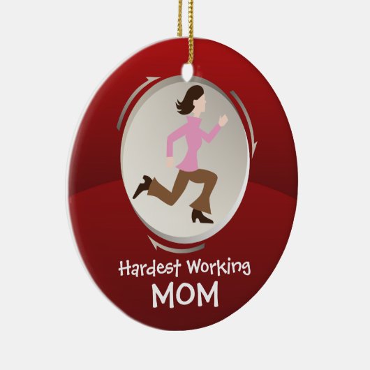 最も勤勉なお母さん セラミックオーナメント (右)