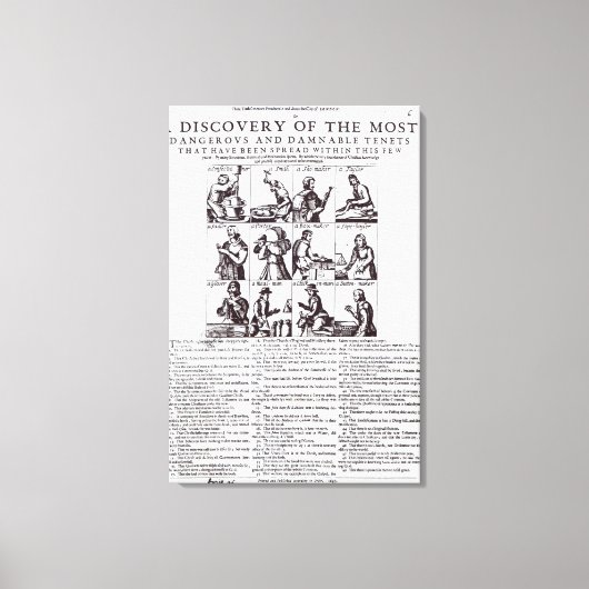 最も危険な発見 キャンバスプリント (正面)