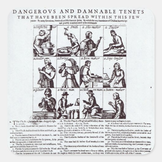 最も危険な発見 スクエアシール (正面)