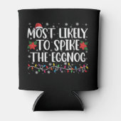 最も卵の家族のクリスマスをスパイクする可能性が高い 缶クーラー (正面)