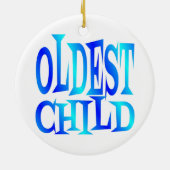 最も古い子 セラミックオーナメント (裏面)