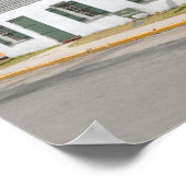 最も古い家，セントオーガスティンフロリダ ポスター (角)