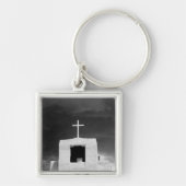 最も古い教会、サン·ミゲル、サンタ·フェで十字架。 キーホルダー (正面)