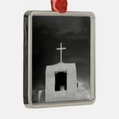 最も古い教会、サン·ミゲル、サンタ·フェで十字架。 メタルオーナメント (右)