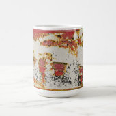 最も古い色の写真のマグ コーヒーマグカップ (中央)