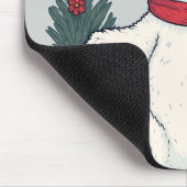 最も可愛いクリスマスベアーマウスパッド マウスパッド (コーナー)