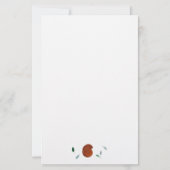 最も可愛いリス愛好家の個人的 便箋 (裏面)