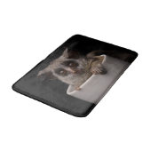 最も可愛い赤ん坊の動物 |かわいいブシュベビー バスマット (アングル)