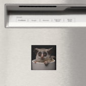 最も可愛い赤ん坊の動物 |かわいいブシュベビー マグネット (インサイチュ (食洗機))