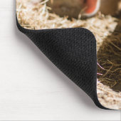 最も可愛い赤ん坊の動物 |かわいいベビー豚 マウスパッド (コーナー)