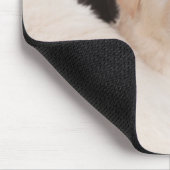 最も可愛い赤ん坊の動物 |かわいい子犬の山 マウスパッド (コーナー)