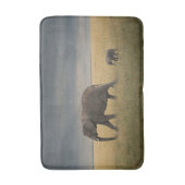 最も可愛い赤ん坊の動物 |アフリカゾウ科 バスマット (正面縦)