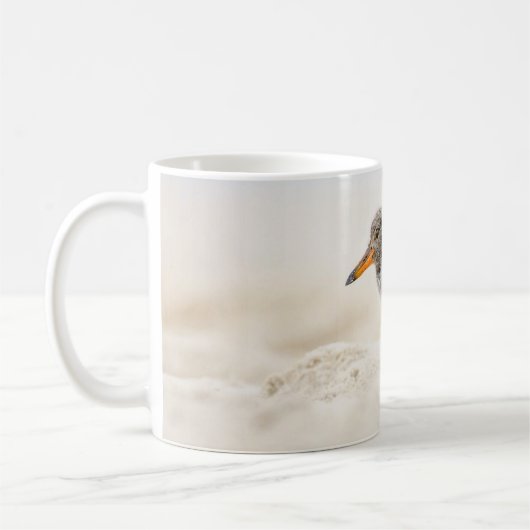 最も可愛い赤ん坊の動物 |アメリカのオイスターキャッチャー・シック コーヒーマグカップ (左)