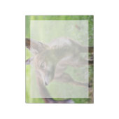 最も可愛い赤ん坊の動物 |アーバンキツネ ノートパッド (回転)