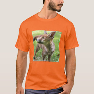 最も可愛い赤ん坊の動物 アーバンキツネ Tシャツ