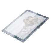 最も可愛い赤ん坊の動物 |オッターベビーとマザー ノートパッド (アングル)