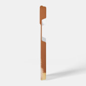 最も可愛い赤ん坊の動物 |オレンジ虎猫子猫 iPhoneケース (左側面)