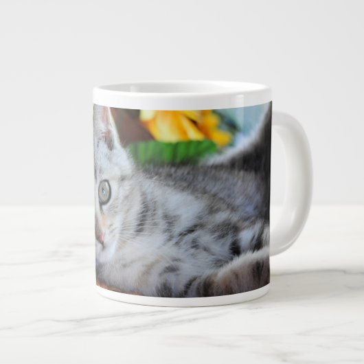 最も可愛い赤ん坊の動物 |キットンラウンジ ジャンボコーヒーマグカップ (正面右)