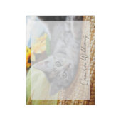 最も可愛い赤ん坊の動物 |キットンラウンジ ノートパッド (回転)