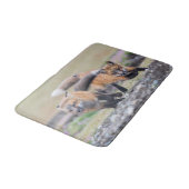 最も可愛い赤ん坊の動物 |キツネパッ遊プ バスマット (アングル)