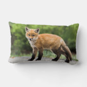 最も可愛い赤ん坊の動物 |クテイキツネ ランバークッション (裏面)
