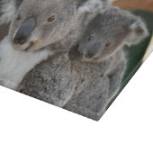 最も可愛い赤ん坊の動物 |コアラとジョーイ カッティングボード (角)