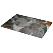 最も可愛い赤ん坊の動物 |コアラとジョーイ カッティングボード (角)