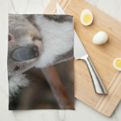 最も可愛い赤ん坊の動物 |コアラとジョーイ キッチンタオル (四つ折り)