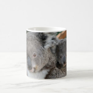 最も可愛い赤ん坊の動物 コアラとジョーイ コーヒーマグカップ