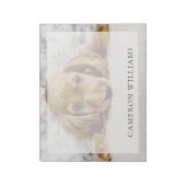 最も可愛い赤ん坊の動物 |コッカースパニエル犬子犬 ノートパッド (回転)