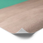 最も可愛い赤ん坊の動物 |コルギオンティール(緑がかった色) ポスター (角)