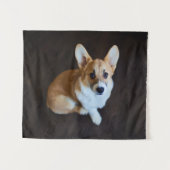 最も可愛い赤ん坊の動物 |コルギ調べる タペストリー (正面(横))