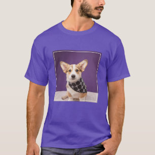 最も可愛い赤ん坊の動物 コーギパピースカルバンダナ Tシャツ