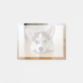 最も可愛い赤ん坊の動物 |コーギパピー探し ポストイット (正面)