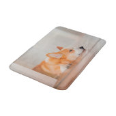 最も可愛い赤ん坊の動物 |コーギ眠り バスマット (アングル)