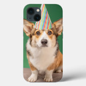 最も可愛い赤ん坊の動物 |コーギ誕生日子犬 Case-Mate iPhoneケース (裏面)