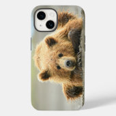 最も可愛い赤ん坊の動物 |コースタルブラウンベア Case-Mate iPhoneケース (裏面)