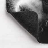 最も可愛い赤ん坊の動物 |ジャイアントパンダのクマ マウスパッド (コーナー)